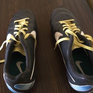 Women’s  Nike soccer cleats, size 9.5